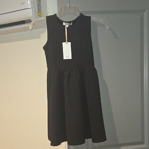 Grace Karin Black Sleeveless Girls' Dress